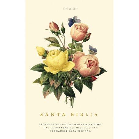Biblia RVR 1960 Premios y Regalos Floral Tapa Dura