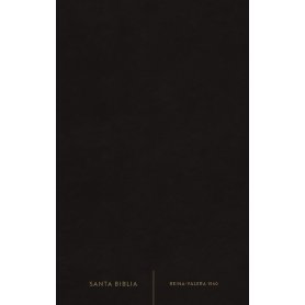 Biblia RVR 1960 Premios y Regalos Negro Símil Piel