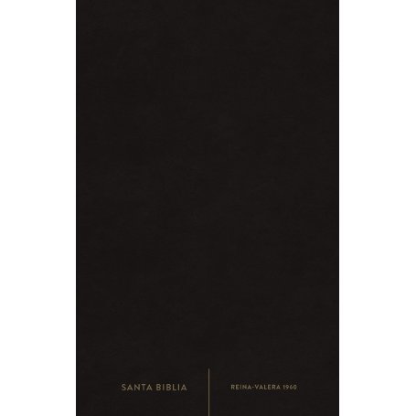 Biblia RVR 1960 Premios y Regalos Negro Símil Piel