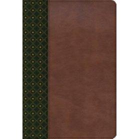 Biblia RVR 1960 de Estudio Scofield Verde Bosque Café Símil Piel