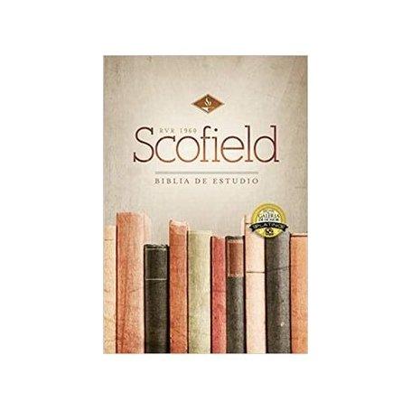 Biblia RVR 1960 de Estudio Scofield Tapa Dura con Índice