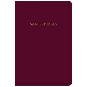 Biblia RVR 1960 Letra Grande Tamaño Manual Piel Marrón Índice