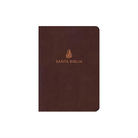 Biblia NVI Letra Súper Gigante Piel Marrón