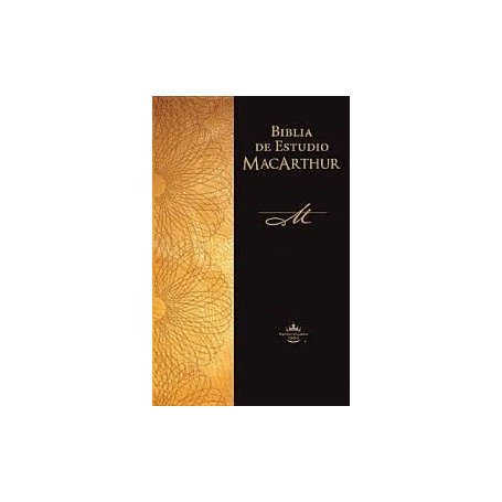 Biblia RVR 1960 de Estudio MacArthur Índice Tapa Dura