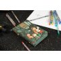 Biblia RVR 1960 Interactiva para Niños Letra Grande Verde Símil Piel Con Cierre