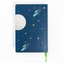 Biblia RVR 1960 para Niños Exploradores Azul Cósmico Símil Piel