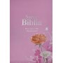 Biblia RVR 1960 Letra Súper Gigante Símil Piel Rosa