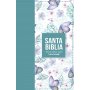 Biblia RVR 1960 Letra Grande Tamaño Manual Símil Piel Botticeli Azul