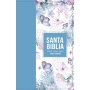 Biblia RVR 1960 Letra Grande Tamaño Manual Símil Piel Azul Acero Claro