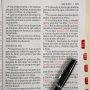 Biblia RVR 1960 Letra Gigante Negro Piel con Índice