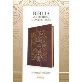 Biblia RVR 1960 de Estudio de Credos y Confesiones Tapa Dura