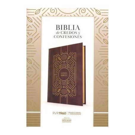 Biblia RVR 1960 de Estudio de Credos y Confesiones Tapa Dura
