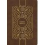 Biblia RVR 1960 de Estudio de Credos y Confesiones Café Símil Piel con Índice