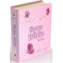 Biblia RVR 1960 Compacta Simil Piel Juvenil Mariposa Rosada