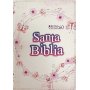 Biblia RVR 1960 Compacta Símil Piel Juvenil Mariposa Palo Rosa