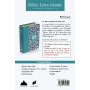 Biblia RVR 1960 Compacta Símil Piel Flores Azul Verde