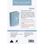 Biblia RVR 1960 Compacta Símil Piel Flores Azul Grisáceo