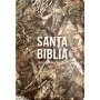 Biblia RVR 1960 Compacta Símil Piel Camuflaje Hojas