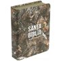 Biblia RVR 1960 Compacta Símil Piel Camuflaje Hojas