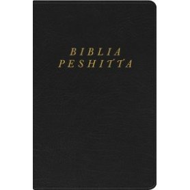 Biblia Peshitta Imitación Piel Negro