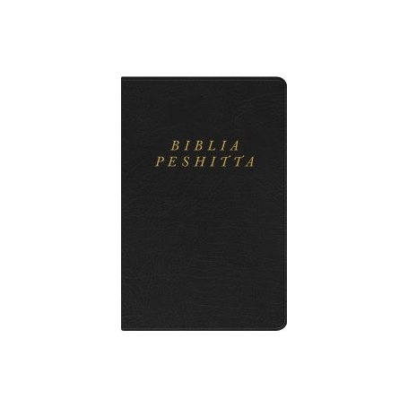 Biblia Peshitta Imitación Piel Negro