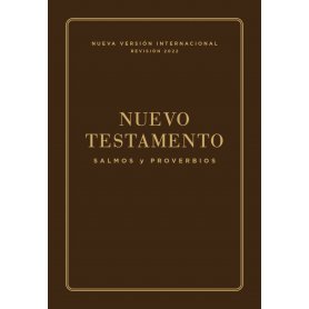 Biblia NVI Nuevo Testamento Bolsillo Café Símil Piel