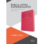 Biblia RVR 1960 Letra Súper Gigante Floral Símil Piel