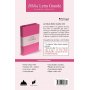 Biblia RVR 1960 Letra Grande Tamaño Manual Tricolor Fucsia Palo Rosa Fucsia con Cierre e Índice