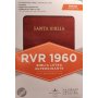 Biblia RVR 1960 Súper Gigante Marron Símil Piel