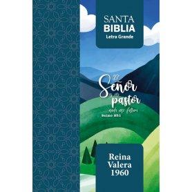 Biblia RVR 1960 Letra Grande Tamaño Manual Salmo 23:1 con Cierre e Índice