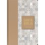 Biblia RVR 1960 Letra Grande Tamaño Manual Símil Piel Crema