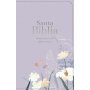 Biblia RVR 1960 Letra Grande Tamaño Manual Símil Piel Lavanda