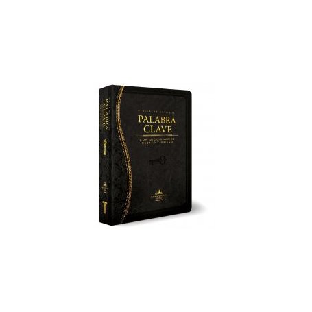 Biblia RVR 1960 de Estudio Palabra Clave Piel Negro