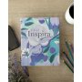 Biblia NTV Inspira Letra Grande con Filament Símil Piel Ramo azul