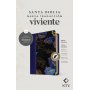 Biblia NTV Manual Letra Grande con Filament Símil Piel Azul Oscuro Índice Letra Roja