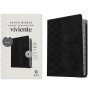 Biblia NTV Letra Grande Tamaño Manual con Filament Símil Piel Negro Índice Letra Roja