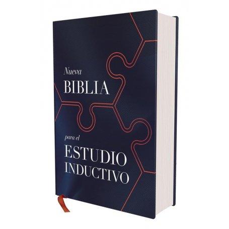 Biblia NBLA para el estudio inductivo Interior a Dos Colores Tapa Dura Comfort Print