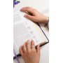 Biblia NBLA para el Estudio Inductivo Piel Interior a dos Colores Morado Comfort Print