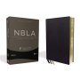 Biblia NBLA Ultrafina Letra Grande Colección Premier Azul Marino Edición Limitada