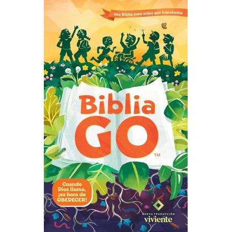 Biblia NTV GO para Niños Tapa Rústica: Una Biblia para Niños que Transforma Go Bible