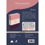 Biblia RVR 1960 Compacta Letra Grande 11 puntos Símil Piel Melon Beige Granate Oscuro