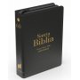 Biblia RVR 1960 Compacta Letra Grande 11 puntos Símil Piel Negro con Cierre y Índice