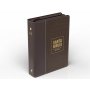 Biblia RVR 1960 Compacta Letra Grande 11 puntos Símil Piel Piel Marrón con Cierre y Índice