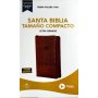 Biblia RVR 1960 Compacta Marrón Índice Cierre