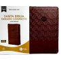 Biblia RVR 1960 Compacta Marrón Índice Cierre