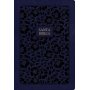 Biblia RVR 1960 Letra Grande Tamaño Manual Edición Especial, Azul Marino, Símil Piel