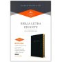 Biblia RVR 1960 Letra Gigante Negro Símil Piel con Índice