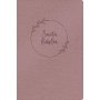 Biblia RVR 1960 Letra Gigante Rosa Perla Símil Piel