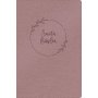 Biblia RVR 1960 Letra Gigante Rosa Perla Símil Piel con Índice