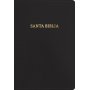Biblia RVR 1960 Súper Gigante Negro Símil Piel con Índice